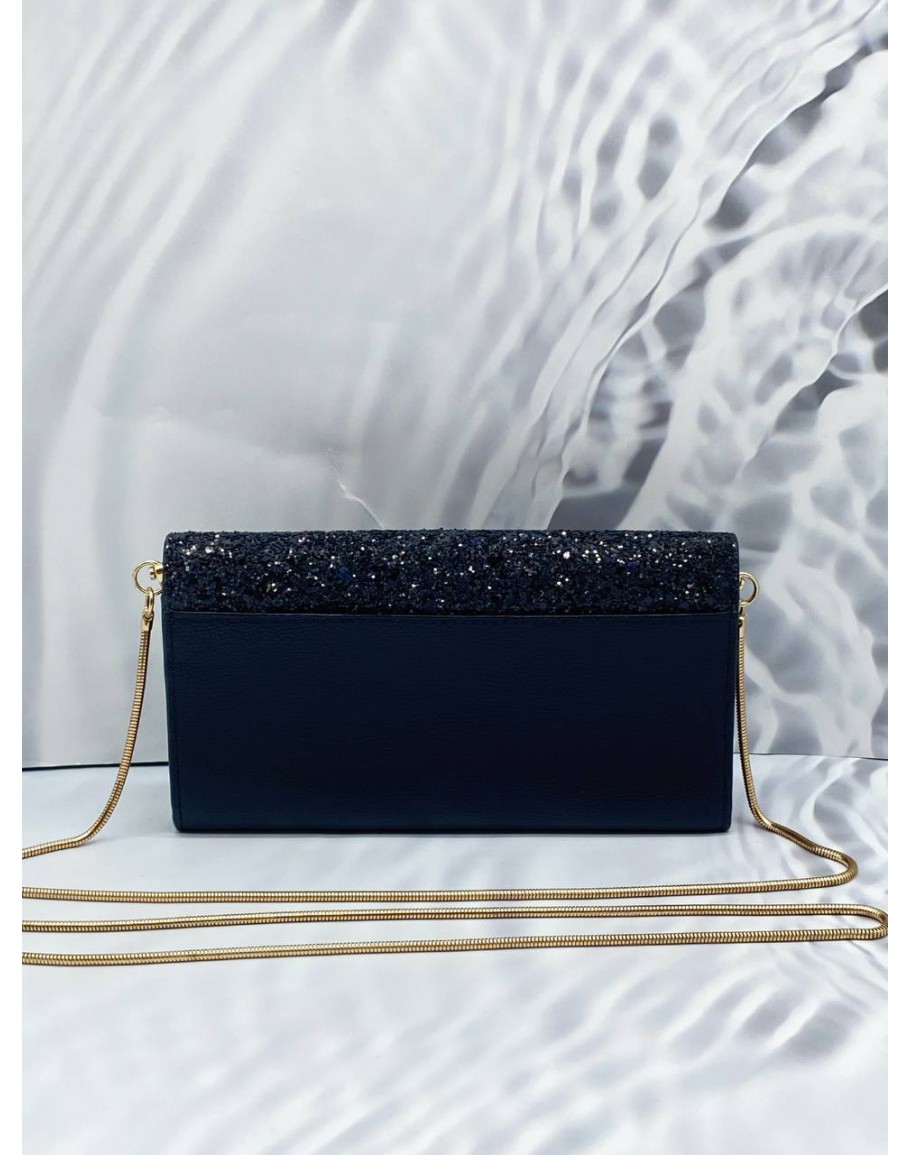 Kate spade glitter clutch on sale bag